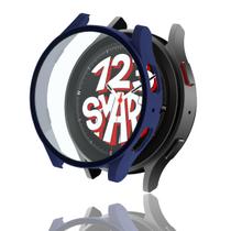Capa protetora case com Película Vidro Para Samsung Galaxy Watch 4 Watch 5 40mm 44mm 45mm