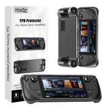 Capa Protetora Case em TPU Para Steam Deck Branco Transparente