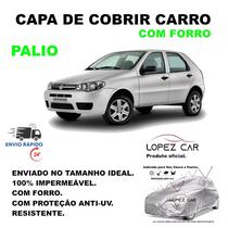 Capa Protetora Cobrir Carro Palio LOPEZCAR Forrada, Impermeável - Protege do Sol, Chuva e Poeira