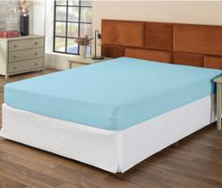 Capa Protetora Colchão Casal 30cm Altura Com Zíper Cama Box Malha Algodão Capa Protetora Colchão Casal 30cm Altura Com Zíper Cama Box Malha Algodão