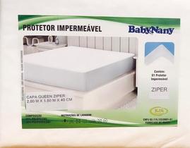 Capa Protetora Colchão Impermeável Hospitalar Queen Zíper