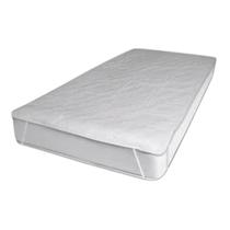 Capa Protetora Colchão Solteirão Impermeável com Elástico 96x188 - Branco Capa Protetora Colchão Solteirão Impermeável com Elástico 96x188 - Branco