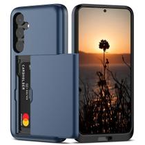 Capa Protetora com Compartimento Espaço para Guardar e Cartão de Crédito para o Samsung Galaxy S25 Tela 6.2 Capa Protetora com Compartimento Espaço para Guardar e Cartão de Crédito para o Samsung Galaxy S25 Tela 6.2