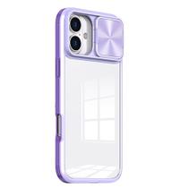 Capa Protetora com Proteção Slide na Lente da câmera para o iPhone 16