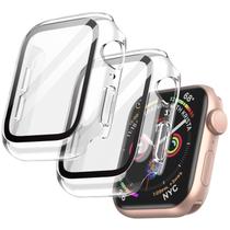 Capa protetora com protetor de tela para Apple Watch 44mm