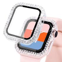 Capa protetora com protetor de tela para Apple Watch 44mm