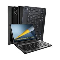 Capa Protetora Com Teclado Destacável De 12.1 Polegadas Para Xiaomi POCO Pad M1 Smart Folio 2026