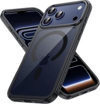 Capa Protetora Compatível com Apple iPhone 17 Pro Max 6.9 Polegadas Bordas de Silicone Anti-Shock Proteção de Canto Almo