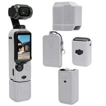 Capa protetora compatível com DJI Osmo Pocket 3 - cinza