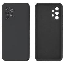 Capa protetora compatível com Galaxy A32 4g/5g Silicone Aveludado Case anti impacto premium com proteção aveludada