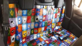 Capa Protetora Courano Impermeável 130x50x56cm Alças Ajust. Capa Protetora Courano Impermeável 130x50x56cm Alças Ajust.