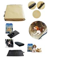 Capa protetora de banco para pet cachorro gato forro proteção para transporte cao dobravel