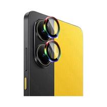 Capa Protetora De Câmera Em Liga De Alumínio Xiaomi Poco X7 pro 5G Com Anel De Metal E Vidro Para