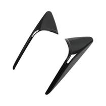 Capa Protetora De Câmera Lateral Com Padrão De Fibra De Carbono Para Tesla Model 3 Y Highland 2024