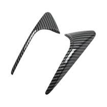 Capa Protetora De Câmera Lateral Com Padrão De Fibra De Carbono Para Tesla Model 3 Y Highland 2024