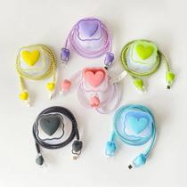 Capa Protetora de carregador cabo e fonte COMPLETO DE CORAÇAO para Carregador 18 e 20w tampa Capa Protetora de carregador cabo e fonte COMPLETO DE CORAÇAO para Carregador 18 e 20w tampa