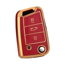 Capa Protetora De Chave Automotiva Em TPU Para Skoda Octavia A7 Kodiaq Seat Ateca Leon VW Golf 7 MK7