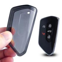 Capa Protetora De Chave De Carro Em TPU Preto Para Golf MK8 ID.4 2022 2023, Shell De Proteção Capa Protetora De Chave De Carro Em TPU Preto Para Golf MK8 ID.4 2022 2023, Shell De Proteção