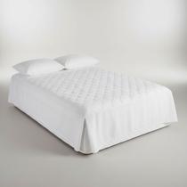Capa Protetora De Colchão Casal Impermeável Matelado 1,88x1,38x30cm Com Elástico Fácil De Lavar