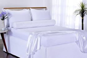 Capa Protetora de Colchão Impermeável Casal Queen Matelado Variação:Branco