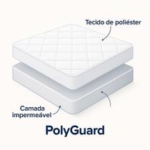 Capa Protetora De Colchão Queen Impermeável Matelado Premium