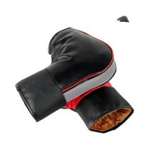 Capa Protetora De Guidão De Motocicleta Para Inverno, À Prova De Vento, Com Faixa Refletiva E Luvas