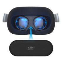 Capa protetora de lente com design KIWI compatível com Vision Pro, Quest 3/2/1, Rift S, Valve Index, Pico 4 e HP Reverb G2 Capa protetora de lente com design KIWI compatível com Vision Pro, Quest 3/2/1, Rift S, Valve Index, Pico 4 e HP Reverb G2