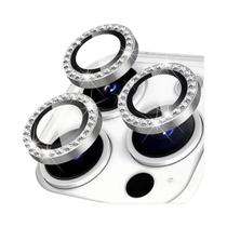 Capa Protetora De Lente De Câmera De Vidro Com Brilho Diamante Para iPhone 14 15 13 11 12 16 pro Max