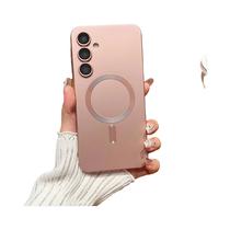 Capa Protetora De Lente Fosca Para Magsafe Samsung Galaxy S24 S23 S22 A05 A06 A16 A26 A36 A56 A15