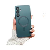 Capa Protetora De Lente Fosca Para Magsafe Samsung Galaxy S24 S23 S22 A05 A06 A16 A26 A36 A56 A15