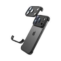 Capa Protetora De Lente Sem Borda De Silicone Para iPhone 17 16 15 14 13 12 pro Max plus 17Pro 16Pro