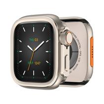 Capa Protetora De Metal Para Apple Watch Series 10 9 8 7 6 5 SE Ultra 2 49mm, 46mm 45mm 44mm