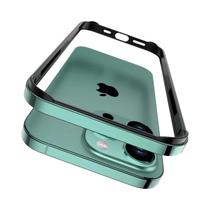 Capa Protetora De Metal Para iPhone 16 15 pro Max 14 plus 13 Mini 12 11 XS XR SE 2022 2020