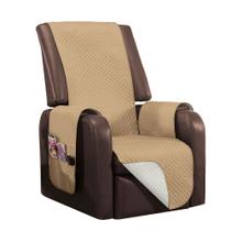 Capa Protetora de Poltrona 1 Lugar Impermeável Dupla Face