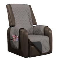 Capa Protetora de Poltrona 1 Lugar Manu Matelado Dupla Face Capa Protetora de Poltrona 1 Lugar Manu Matelado Dupla Face