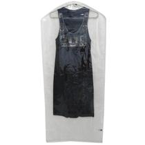 Capa Protetora de Roupa Vestido Jaqueta Terno Casaco 55x125cm Transparente e TNT Capa Protetora de Roupa Vestido Jaqueta Terno Casaco 55x125cm Transparente e TNT