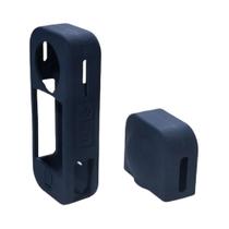 Capa Protetora De Silicone À Prova De Choque E Poeira Para Insta360 X4 Air Com Tampa De Lente Capa Protetora De Silicone À Prova De Choque E Poeira Para Insta360 X4 Air Com Tampa De Lente