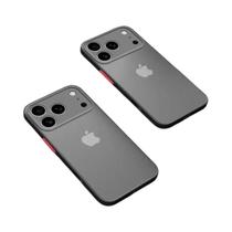 Capa Protetora De Silicone Air Para iPhone 17 pro Max, À Prova De Choque, Com Bumper Duro