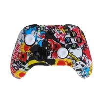 Capa Protetora De Silicone Camuflada Com Grips Para Controle Xbox One
