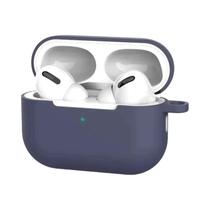 Capa Protetora De Silicone De Cor Sólida Para Airpods Pro Soft Apple Bluetooth Headset Cover