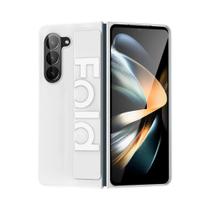 Capa Protetora De Silicone Fosco Com Alça De Pulso Para Samsung Galaxy Z Fold 7 6 5 4 3 Fold6 Fold5 - NONE