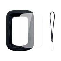 Capa Protetora De Silicone IGPSPORT BSC200 BSC300 Com Película De Tela Para Computador De Bicicleta