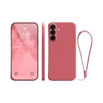 Capa Protetora De Silicone Líquido Para Samsung Galaxy S26 S25FE A57 A56 A55