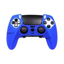 Capa Protetora De Silicone Macio Para Controle PS5 DualSense Edge Com Grips Para Os Botões