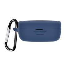 Capa protetora de silicone macio para soundPEATS TrueAir2 Earphone Replacement - Azul Marinho