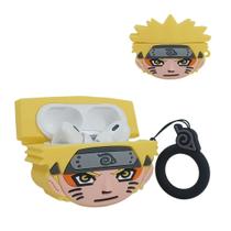 Capa Protetora de Silicone Nerdcase Compatível com AirPods Pro 1 e 2, Naruto