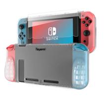 Capa protetora de silicone Nintendo Switch Teyomi + Glass