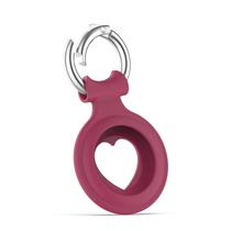Capa protetora de silicone para Apple Airtags AISPORTS com chaveiro
