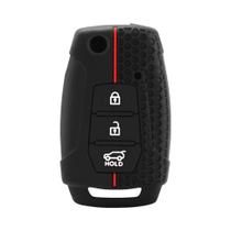 Capa Protetora De Silicone Para Chave Dobrável De Carro SsangYong Kyron 2 Sanka Actyon Korando