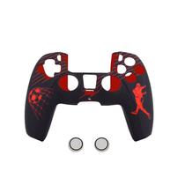 Capa protetora de silicone para controlador PS5 com design de futebol